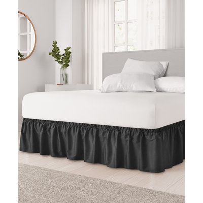 Black Bed Skirts You'll Love | Wayfair